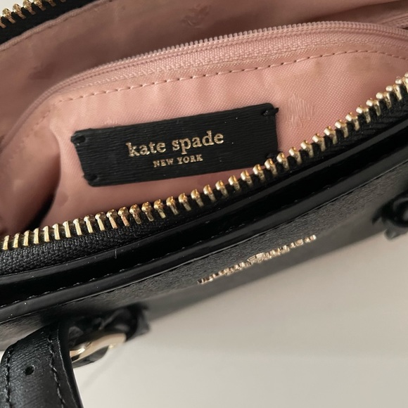 Kate Spade Black Adjustable Cross Body Bag - Picture 15 of 17